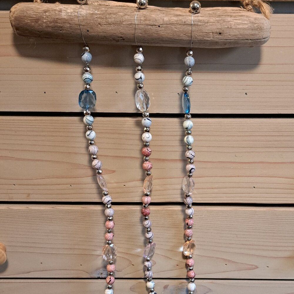 Handmade- Driftwood and Bead Windchime